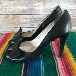 *Marc Jacobs Peep-Toe Bow Pumps*